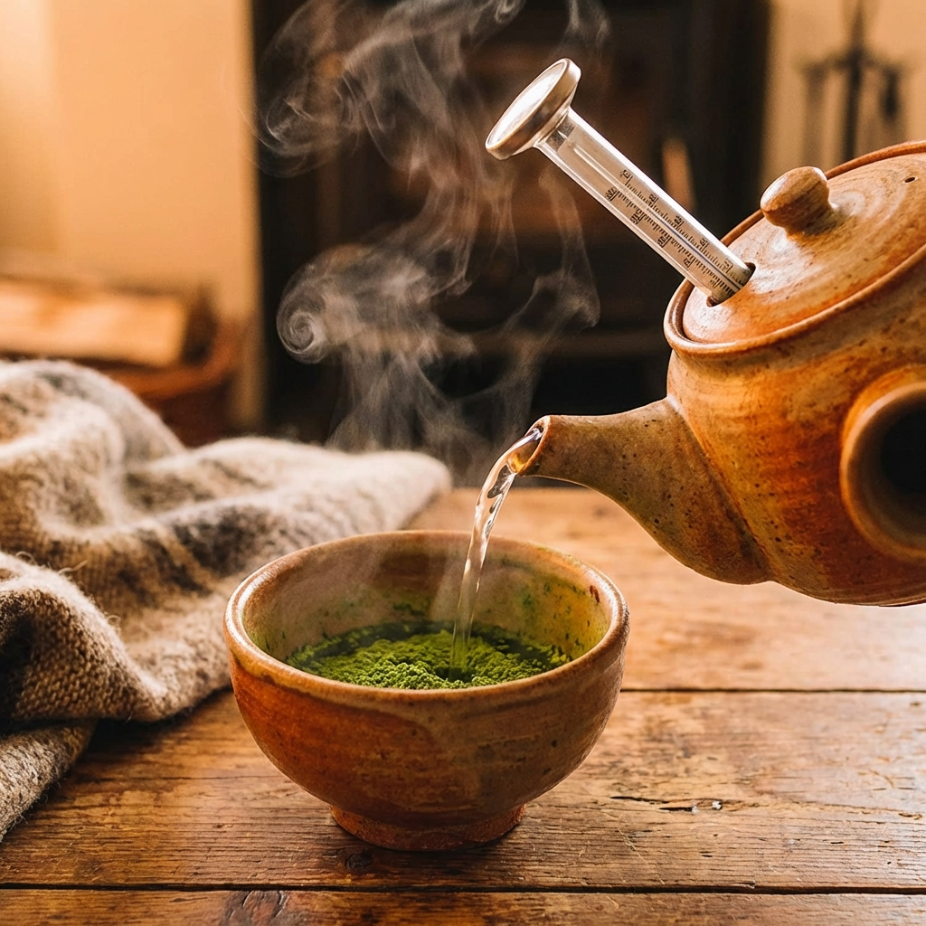 อุณหภูมิน้ำในการชงมัทฉะ สำคัญไฉน? ร้อนไปขม เย็นไปจืด