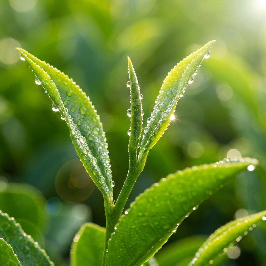 Tea Leaves Harvest