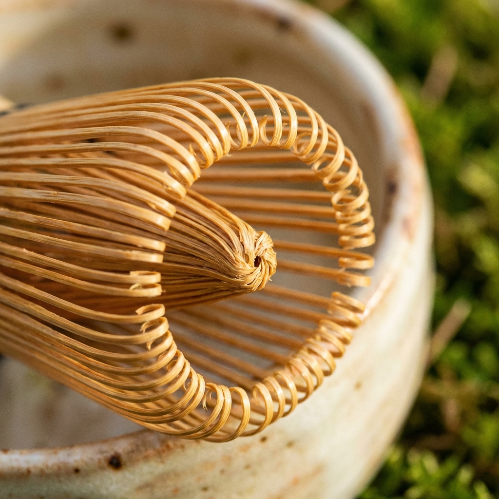 แปรงชงชาไม้ไผ่ Chasen